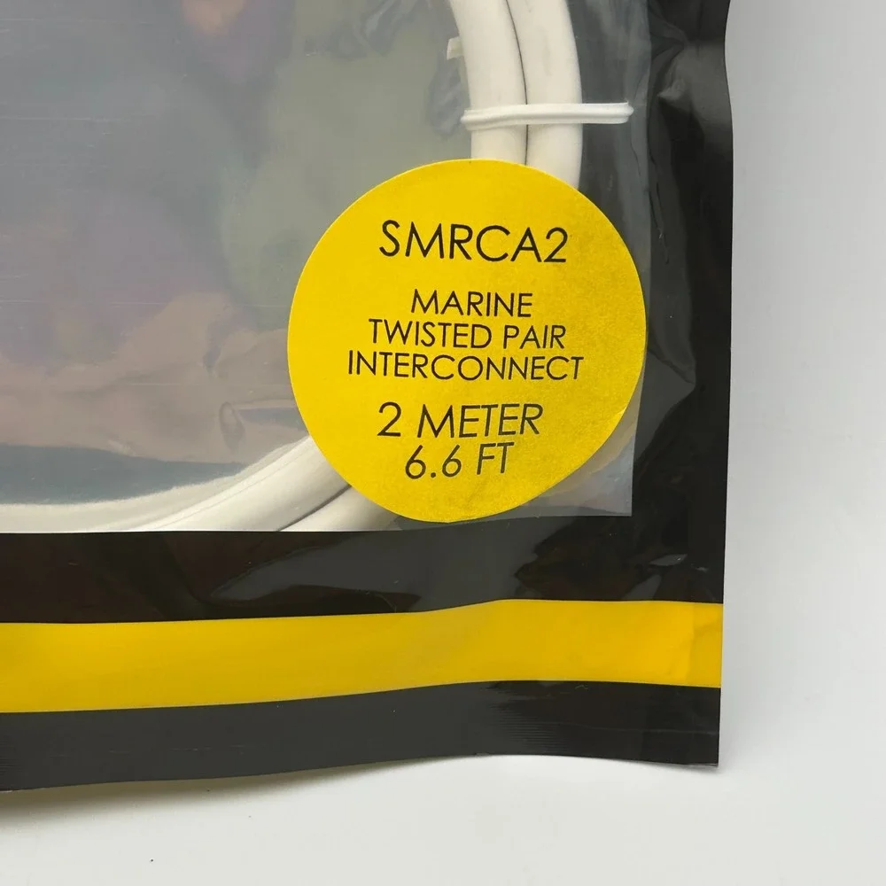 Stinger SMRCA2 Marine Grade 2-Channel RCA Interconnect Audio Cable‎ 2m/6.6ft